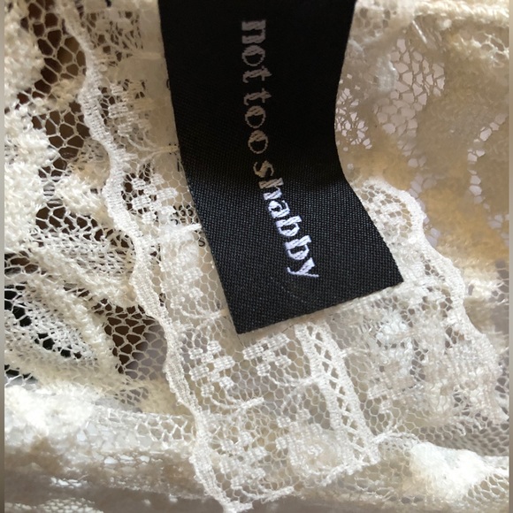 Not To Shabby NWT! Vanilla Lace Duster/Cardigan🌺 - Picture 10 of 12